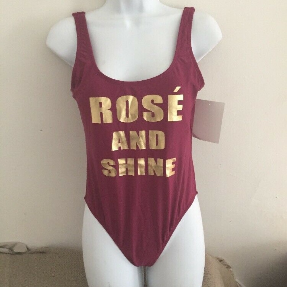Rose and Shine One-piece-Medium